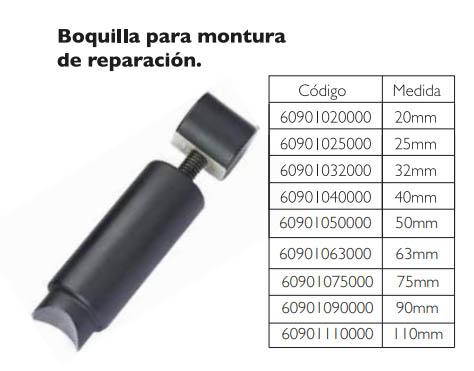 Boquilla para montura de reparación