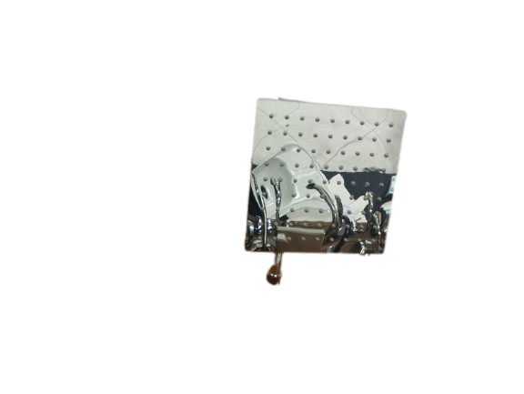 Roseta Cuadrada Ac. Inoxidable 20 cm.