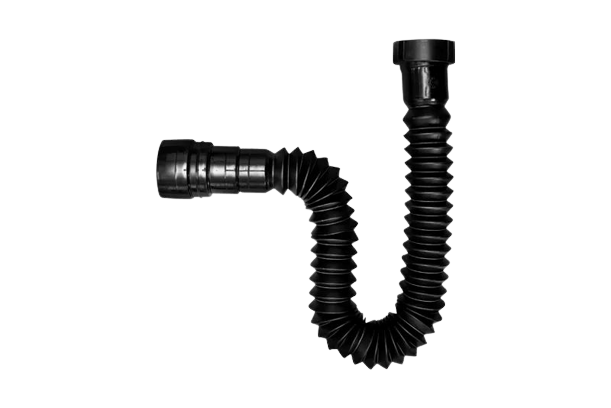 Sifón fuelle negro Astra lavatorio