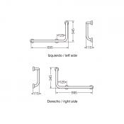 Barral fijo Espacio (discapacitados)