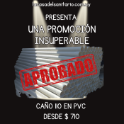 Promo pvc 110
