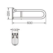 Rebatible 60 Espacio (discapacitados)